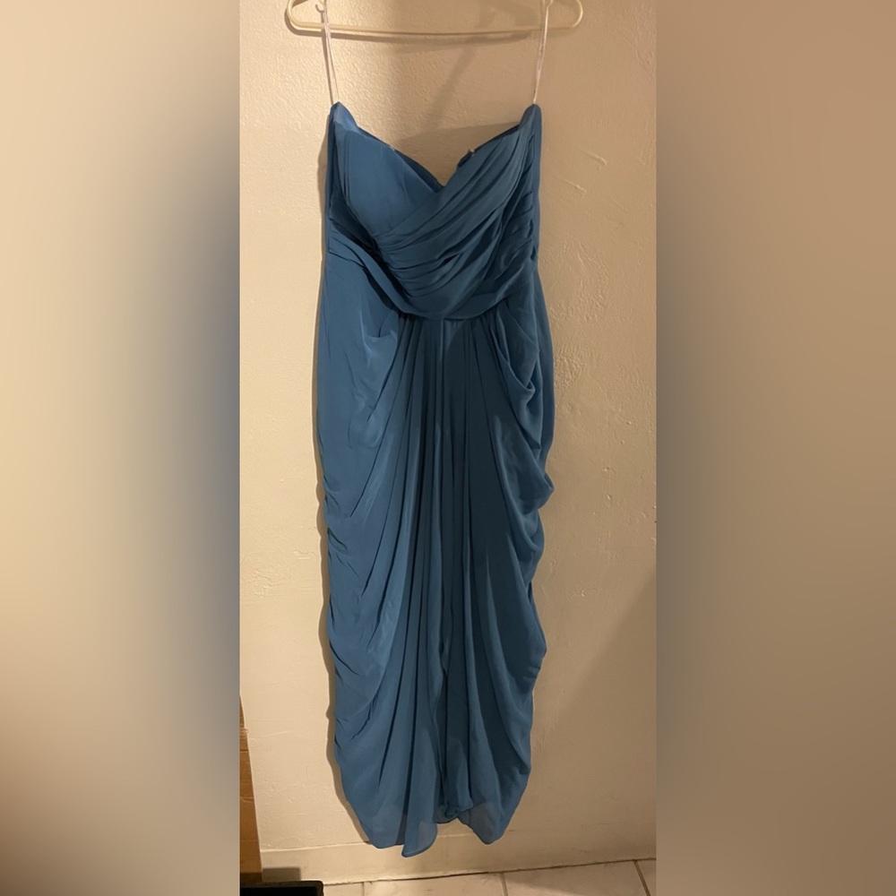 Beautiful Strapless bridesmaid Dress